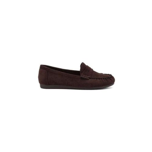 Mocassins Mocassins Confort en Suédine - marron - Vera Collection - Modalova