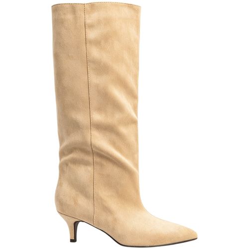 Bottes Bottes Fluides à Talon Fin - taupe - Vera Collection - Modalova