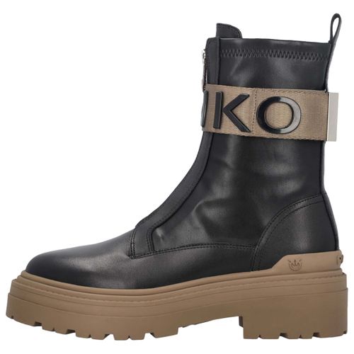Bottes MIA 13 ANKLE BOOT CALF LEATHER/ ST RETCH SPREADING - Pinko - Modalova