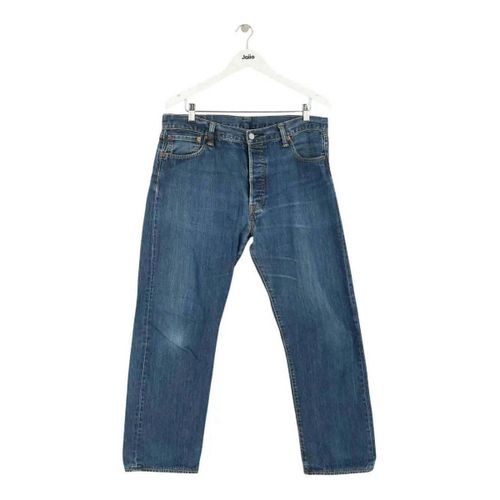 Jeans Levis Jean large 501 bleu - Levis - Modalova