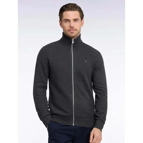 Sweat-shirt Gilet zippé gris - Eden Park - Modalova