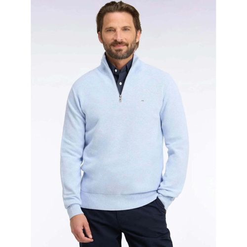 Sweat-shirt Pull camionneur bleu en coton - Eden Park - Modalova