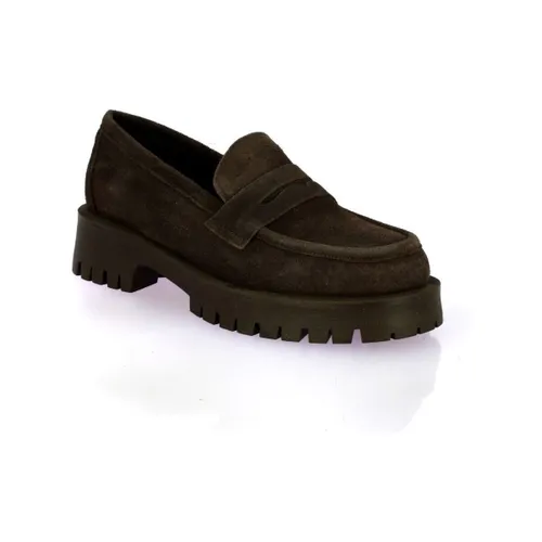 Mocassins Mocassins cuir velours - Paoyama - Modalova