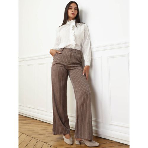 Pantalons large Pantalons - Marron - La Modeuse - Modalova