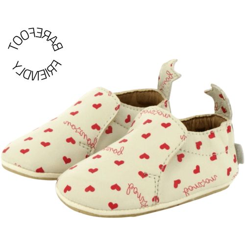 Chaussons bébé Chaussons Doudou Star Sheep Nappa Off White Print - Bonton - Modalova