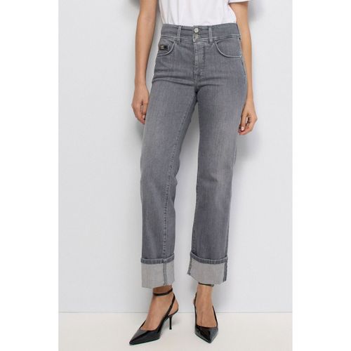 Jeans Jean SECRET PUSH IN STRAIGHT Grey - Salsa - Modalova