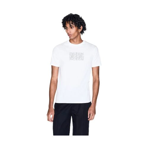 T-shirt Armani Exchange Signature - Armani Exchange - Modalova