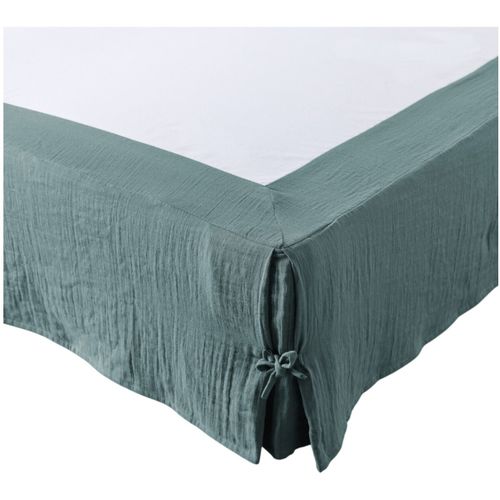 Draps housse Cache sommier gaze de coton Gaia - Actome - Modalova