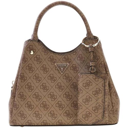 Cabas Cabas Lorella Petit Monogramme Latte Logo - Guess - Modalova
