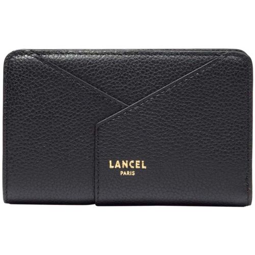Portefeuille Enveloppe Portefeuille Rectangulaire Zippé Cuir Noir - Lancel - Modalova