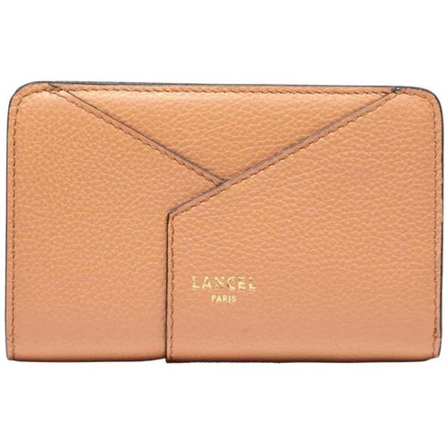 Portefeuille Enveloppe Portefeuille Rectangulaire Zippé Cuir Camel - Lancel - Modalova