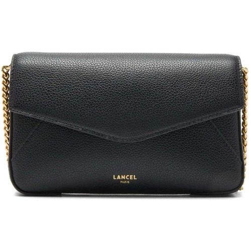 Pochette Enveloppe Pochette Chaîne Porte-Cartes Amovible Cuir Noir - Lancel - Modalova