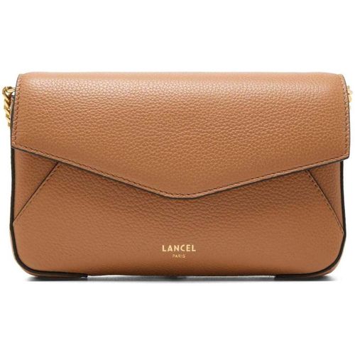 Pochette Enveloppe Pochette Chaîne Porte-Cartes Amovible Cuir Camel - Lancel - Modalova