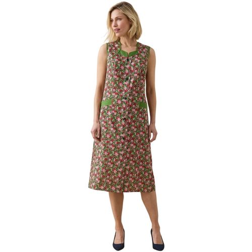Robe Tablier tout boutonné sans manches - Daxon - Modalova