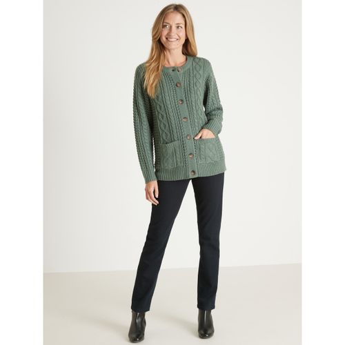 Gilet Cardigan maille torsadée - Daxon - Modalova