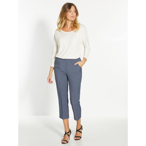 Pantalon Pantacourt élastiqué entrejambe 60cm - Daxon - Modalova