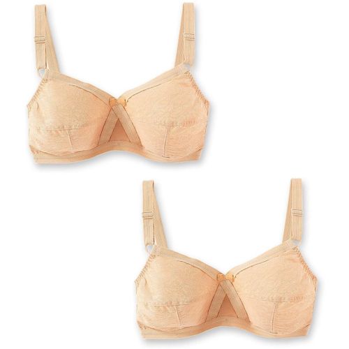 Emboitants Lot de 2 soutiens-gorge dentelle - Daxon - Modalova