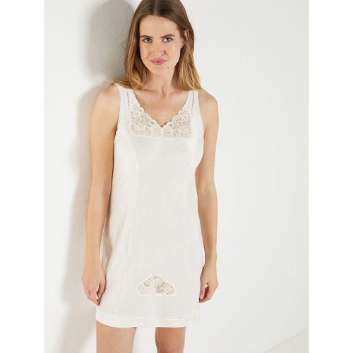 Chemises de nuit Fond de robe maille satinée 90 cm - Daxon - Modalova