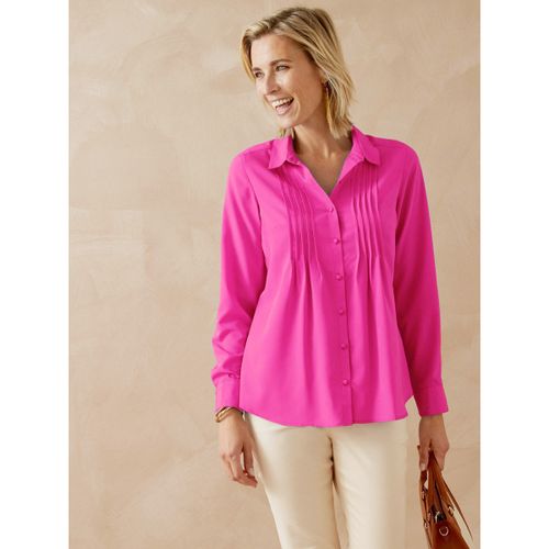Chemise Chemisier effet plastron - Daxon - Modalova