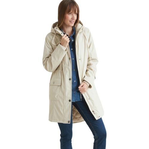 Parka Parka mi-longue à capuche zippée - Daxon - Modalova