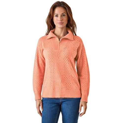 Pull Pull col camionneur zippé - Daxon - Modalova
