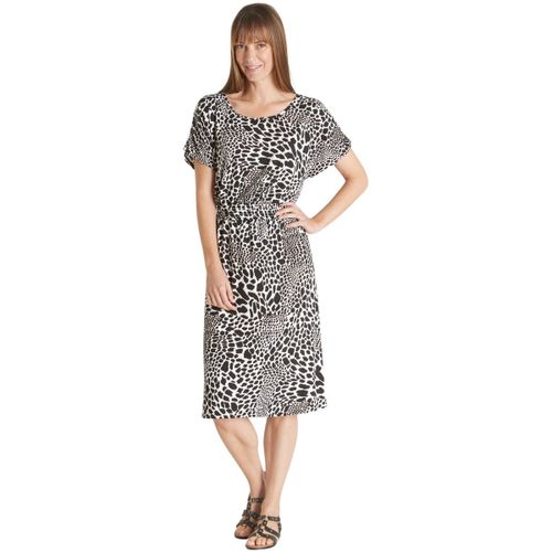 Robe Robe maille fluide encolure bateau - Daxon - Modalova