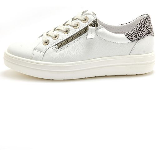 Baskets basses Baskets cuir avec zip et lacets - Pediconfort - Modalova