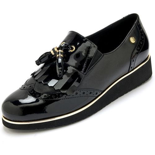 Mocassins Sans-gêne compensés à franges - Pediconfort - Modalova