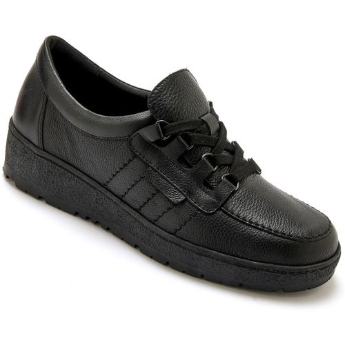 Baskets basses Derbies compensés cuir - Pediconfort - Modalova