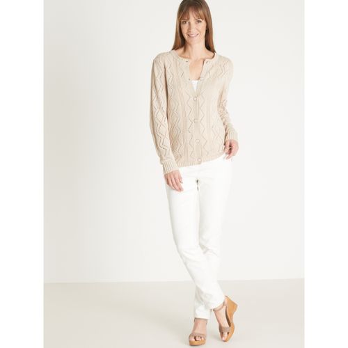 Gilet Cardigan maille fantaisie - Daxon - Modalova