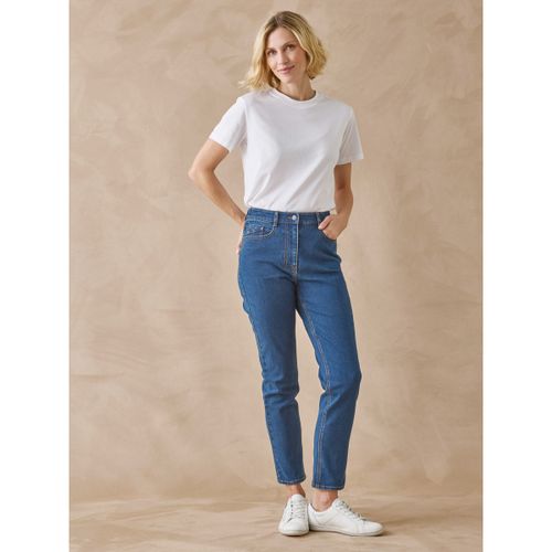 Jeans Jean taille haute raccourci - Daxon - Modalova