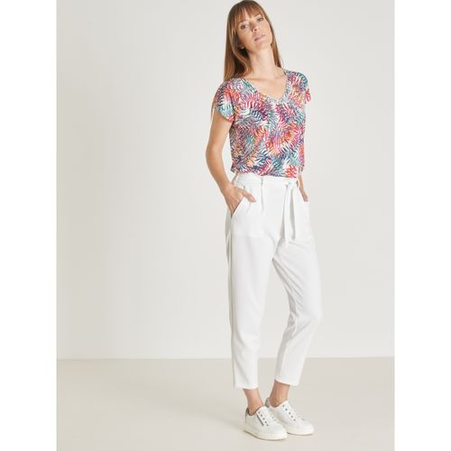 Pantalon Pantalon raccourci élastiqué dos - Daxon - Modalova