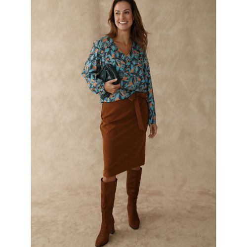 Blouses Daxon Blouse fluide col V - Daxon - Modalova