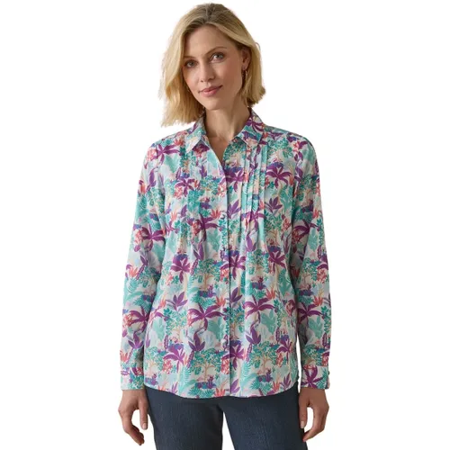 Chemise Chemisier effet plastron manches longues - Daxon - Modalova