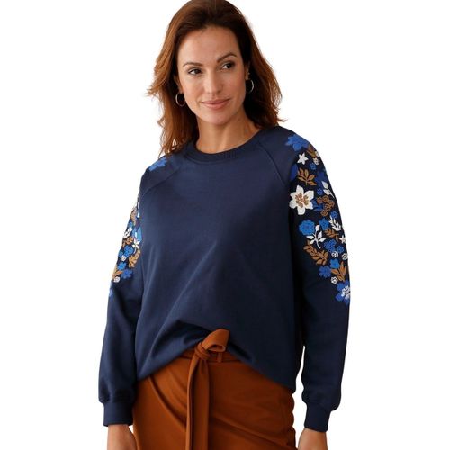 Sweatshirts Sweat-shirt manches brodées - Daxon - Modalova