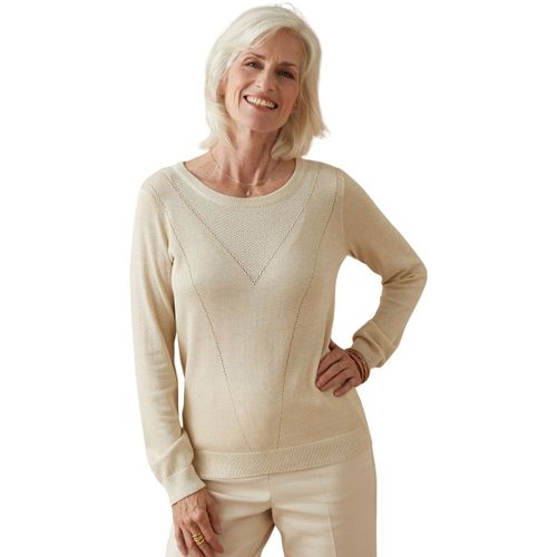 Pull Pull maille légèrement brillante - Daxon - Modalova