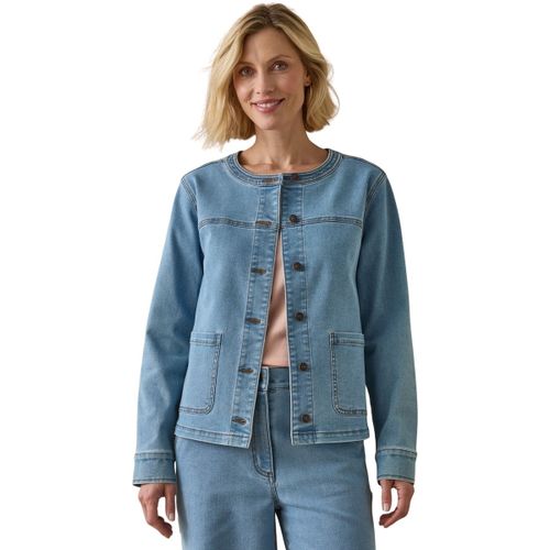 Veste Daxon Veste en denim col rond - Daxon - Modalova