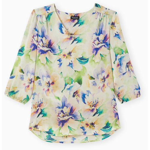 Polo Daxon Blouse avec fronces - Daxon - Modalova