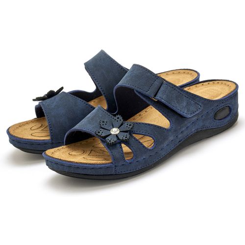 Mules Mules à scratch fleur fantaisie - Pediconfort - Modalova