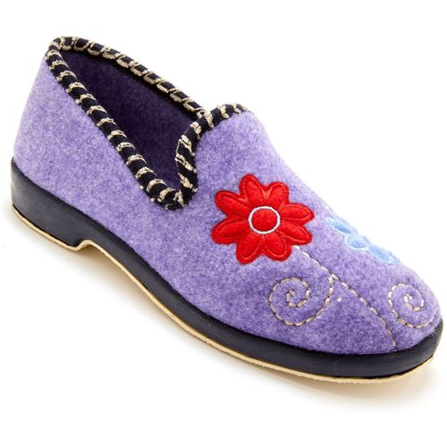 Chaussons Pantoufles brodées - Pediconfort - Modalova