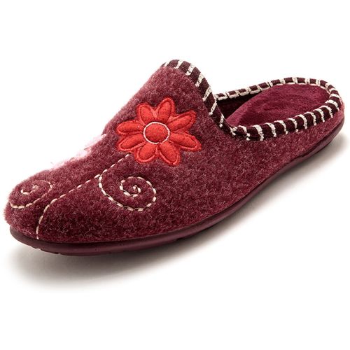 Chaussons Mules brodées - Pediconfort - Modalova