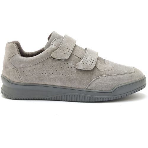 Baskets basses Chaussures cuir à scratch extra-larges - Pediconfort - Modalova