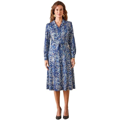 Robe Robe col tailleur manches longues - Daxon - Modalova