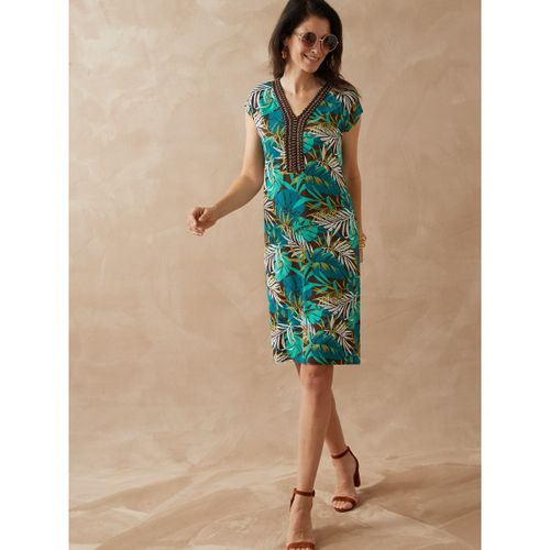 Robe Robe avec perles fantaisie en maille - Daxon - Modalova