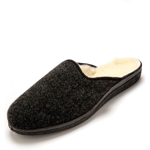Chaussons Mules s fourrées laine majoritaire - Pediconfort - Modalova