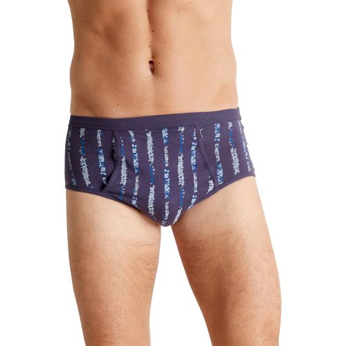 Slips Slip haut ouvert pur coton lot de 4 - Daxon - Modalova