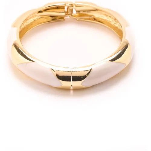 Bijoux Bracelet effet nacre style jonc - Daxon - Modalova