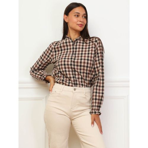 Chemise Chemisiers, blouses - Marron - La Modeuse - Modalova