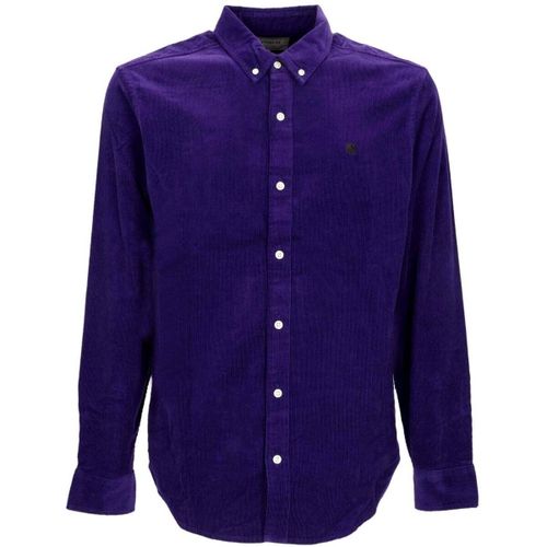 Chemise Ls Madison Fine Cord Shirt Tyrian - Carhartt - Modalova