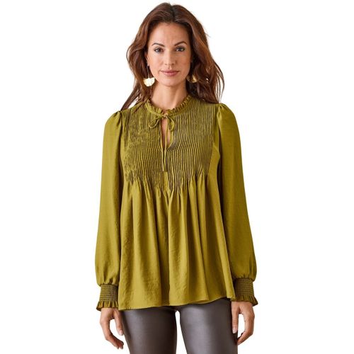 Blouses Blouse satin à plis nervurés - Daxon - Modalova